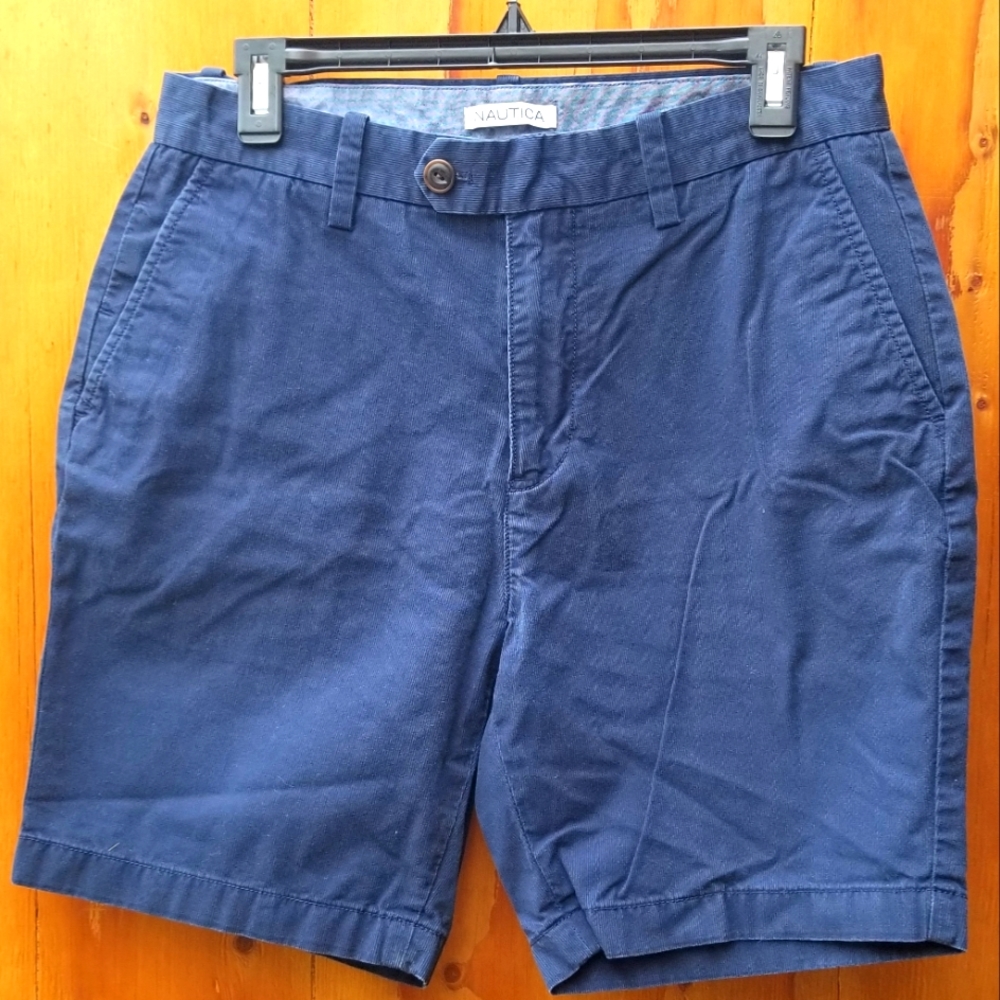 Nautica Men's Flat Front Shorts